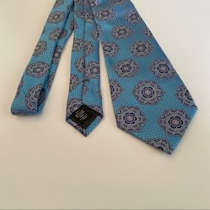 Ermenegildo Zegna Blue Silk Tie